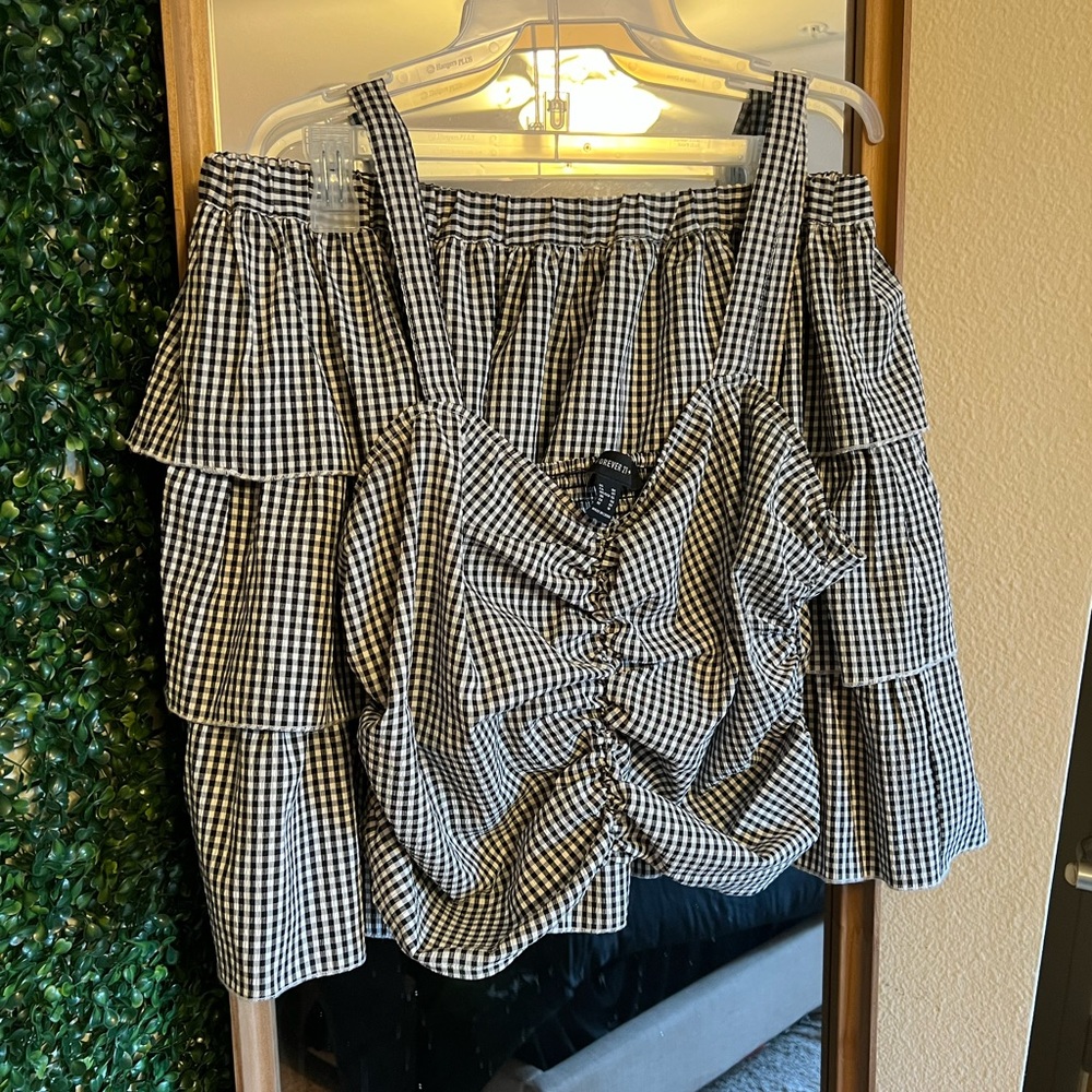 Plus size forever 21 two piece dress